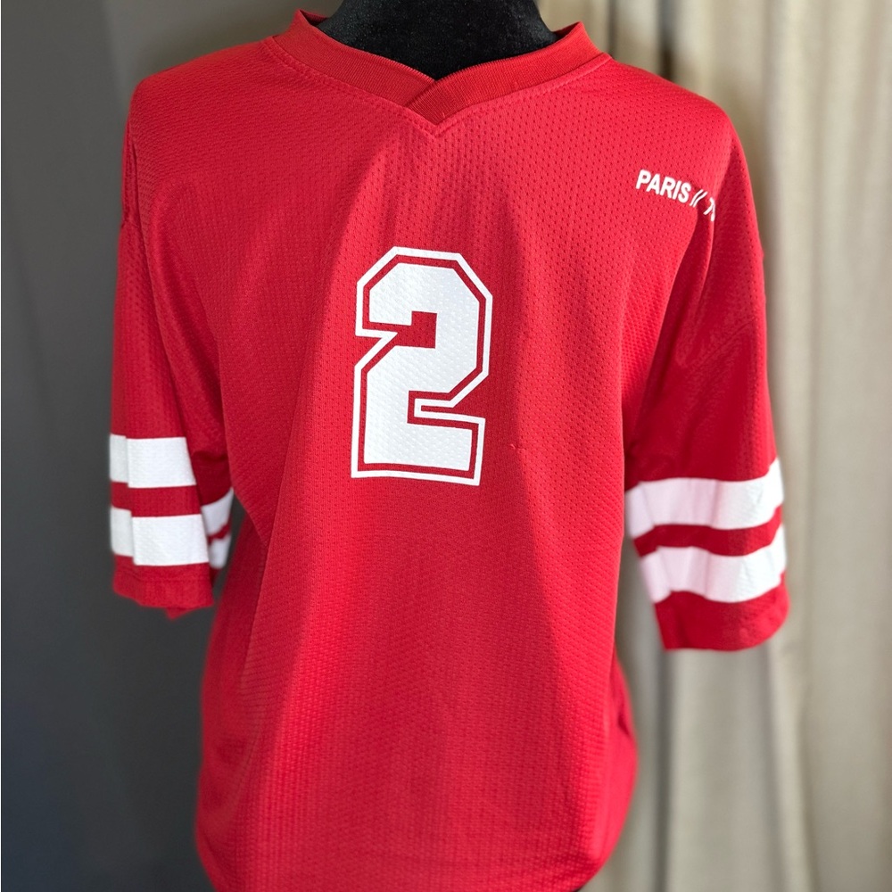 Zara Red & White Kids Jersey with Number 2